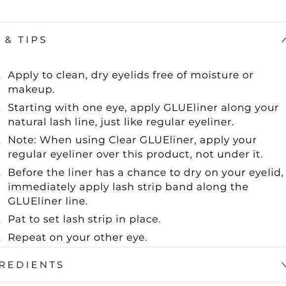 🦋Pick 5/$25 Kiss Lash Glue Clear Eyeliner New Full Size - Picture 9 of 11